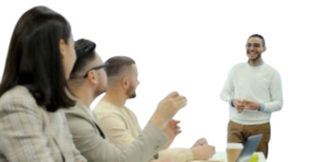 Student showing active listening and better focus during a study session.