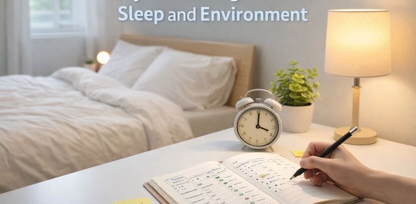 “Smart Study = Good Sleep + Clean Environment”